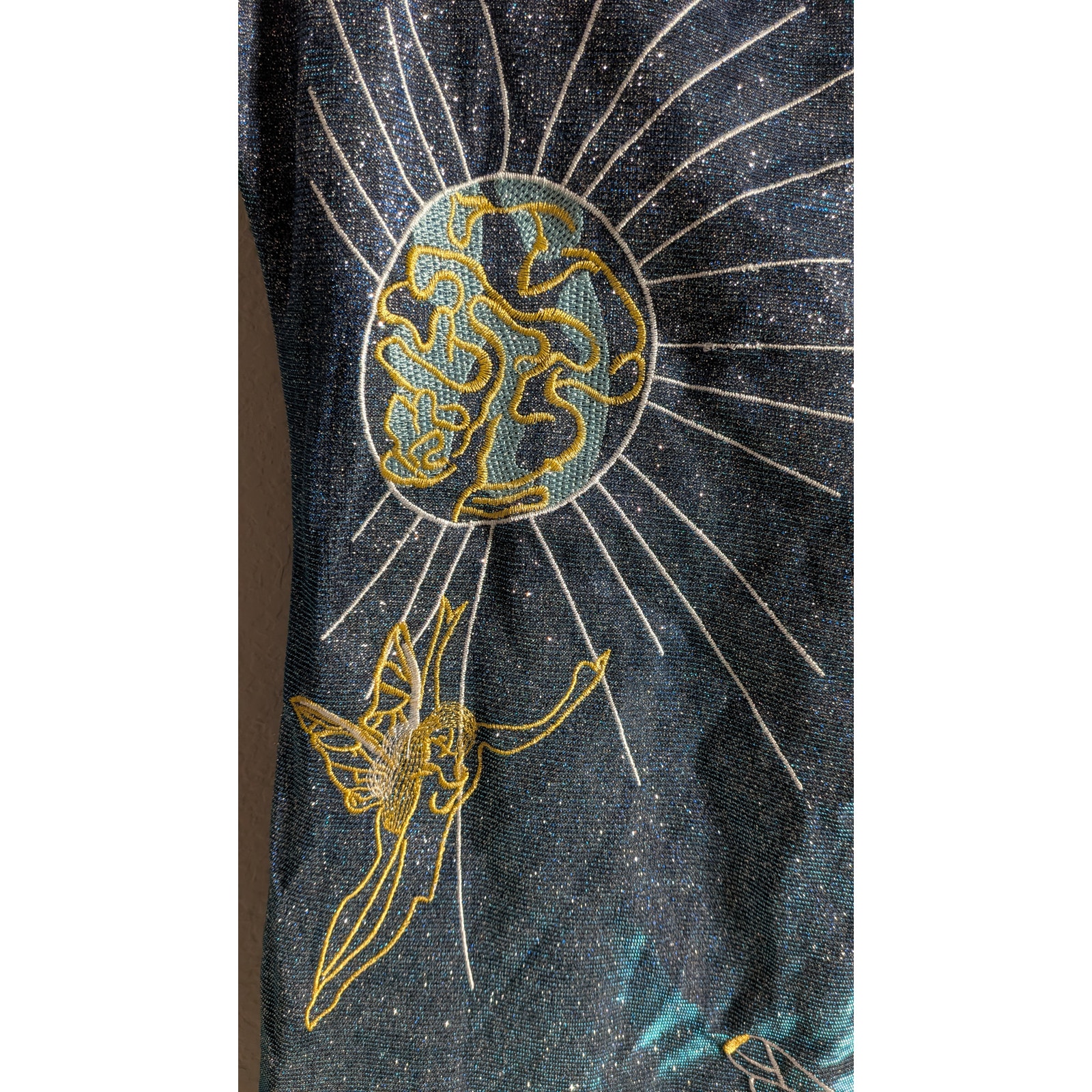 Nwt Lavish Ivy Sparkly Fairy Mushroom Mini Dress Y2k Fairycore Small — image 3 of 8